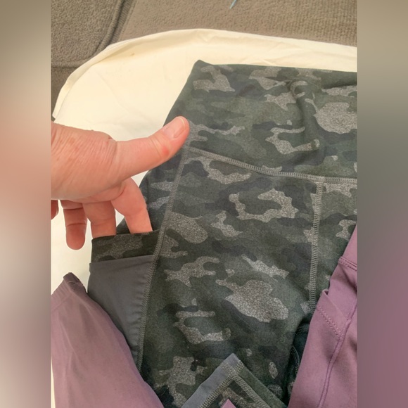FABLETICS Women’s Powerhold Camo Leggings/Purple Leggings. Two Pair 🌴 - Picture 11 of 11